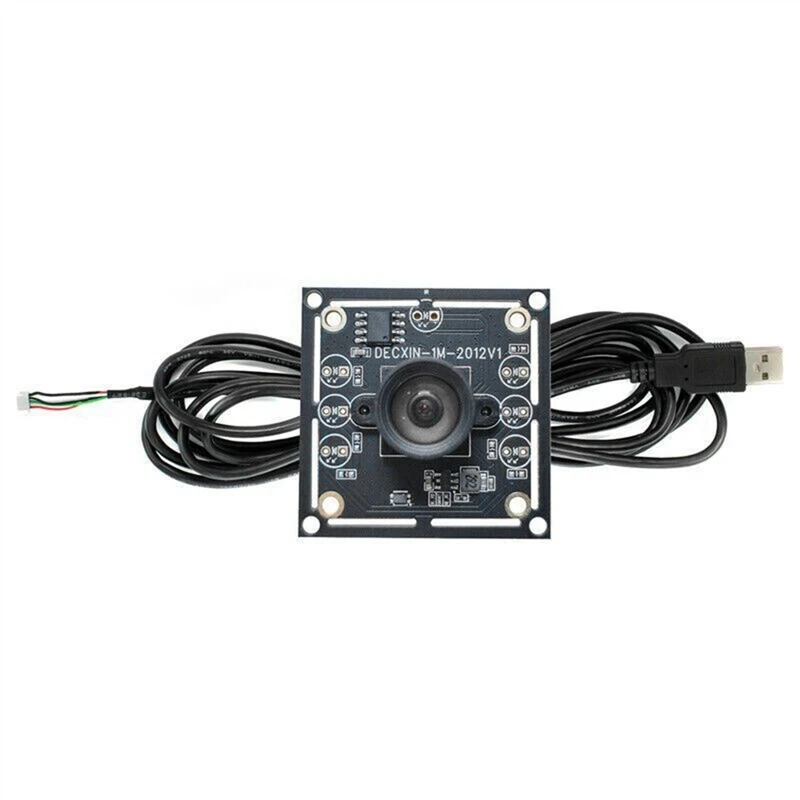 Camera Module 3PCS 100 Degree 1MP OV9732 1280X720 USB Free Driver Manual Focus With 2 Meter Cable For Winxp/7/8/10 camera module