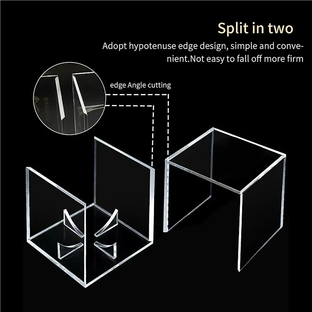Baseball Storage Box baseball storage box 80mm Golf Ball Display Holder Waterproof Dustproof Storage Container Baseball Protection
