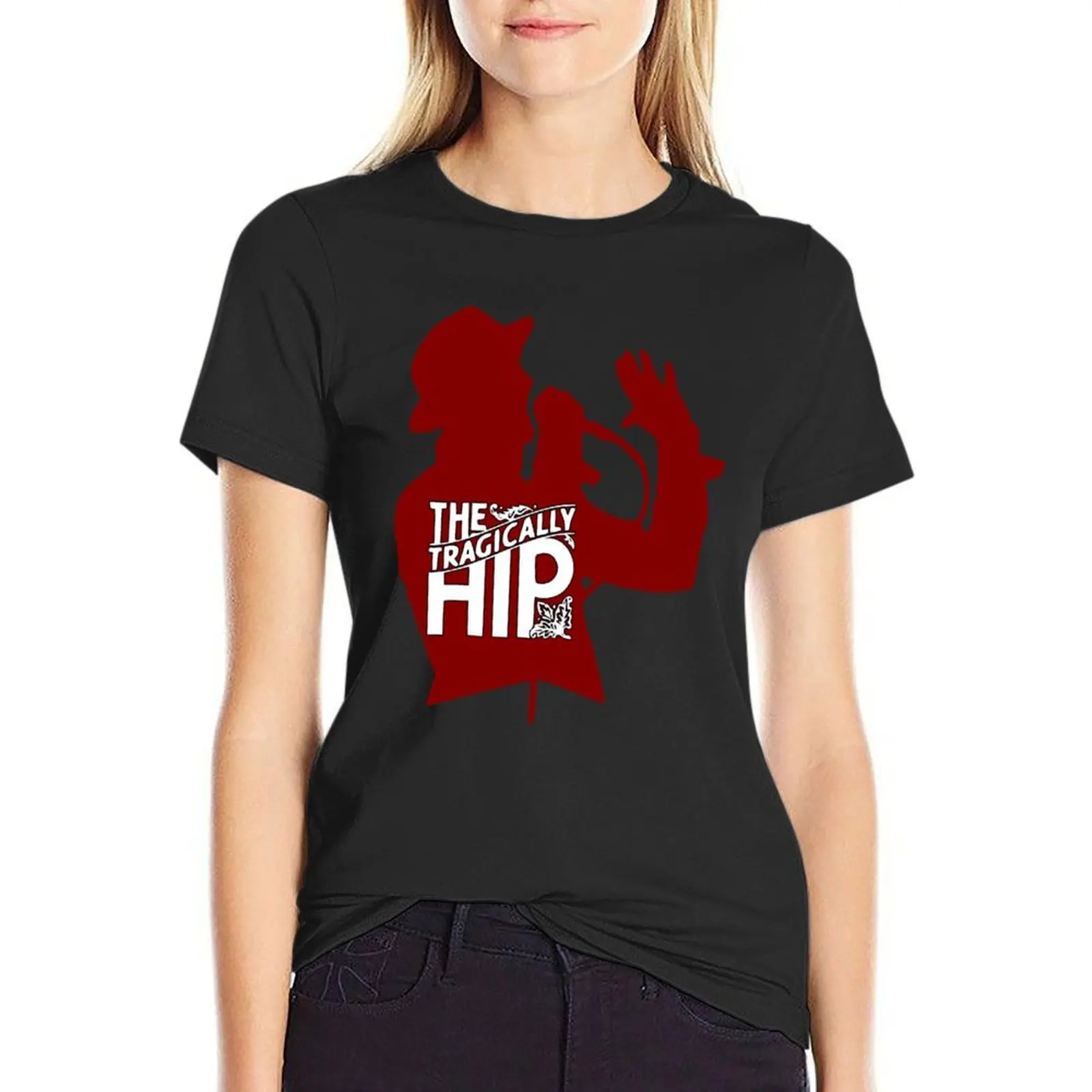 tragically hip gd (3) T-Shirt tops female luxury designer clothing Women