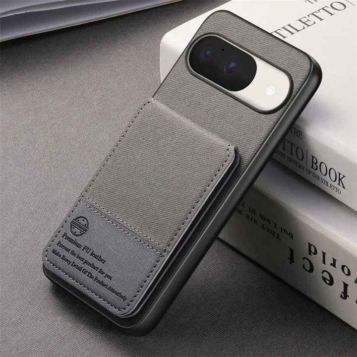 Premium RFID Blocking Leather Wallet Case - Luxury Card Holder Back Cover