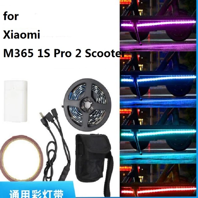 StarRide-Barra de luz LED para patinete eléctrico Xiaomi M365 1S