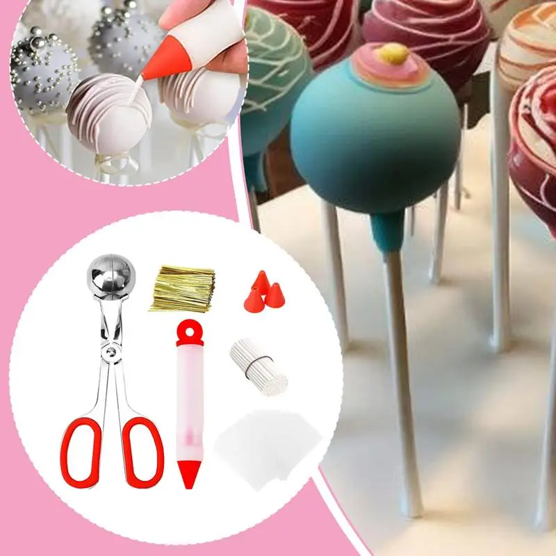 Lollipop Cake Pop Snack Bars Making Kit Funny Cake Decorating Supplies for Wedding Parties Birthday Making Candies Chocolates