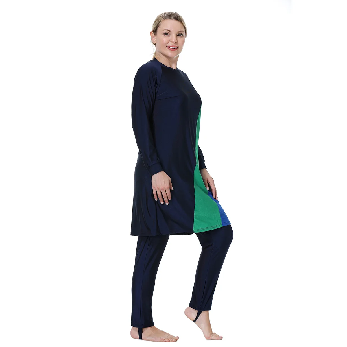 Swimsuit for Hijab-wearing Women Stylish Muslim Swimwear for Plus-size Women Borkini Femme Musulmane Burkini Femme