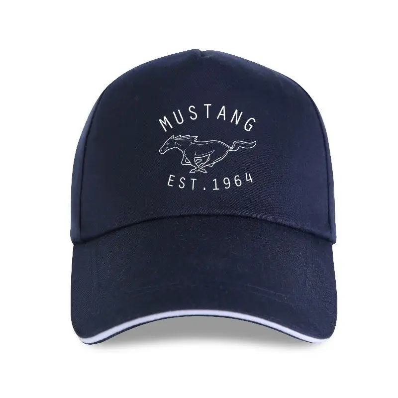 

New 2021 Summer 2021 Cool American Muscle Car Classic Mustang Men's Black Novelty Gift Cotton Baseball cap