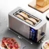 ECT5924D SmartToast Digital Long Slot 4 Slice Toaster 1.5” Wide Slots for Thick Breads & Bagel Function LED Touch Screen 5