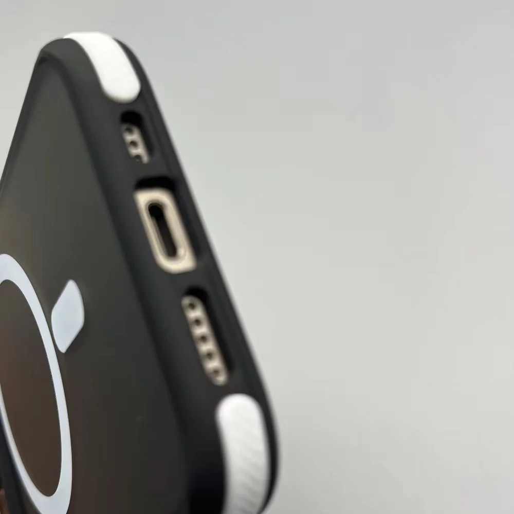 Matte Transparent Magnet Magsafing Phone Case For iPhone 12 13 14 15 Pro Max 14 15 Plus Wireless Charging Hard Shockroof Cover