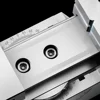 Universal Flat Jaw Precision Vise, size 2 to 3 inches, 360° Rotation Adjustable angle, Vertical tilt up to 50°, Accuracy ±0.005m 6