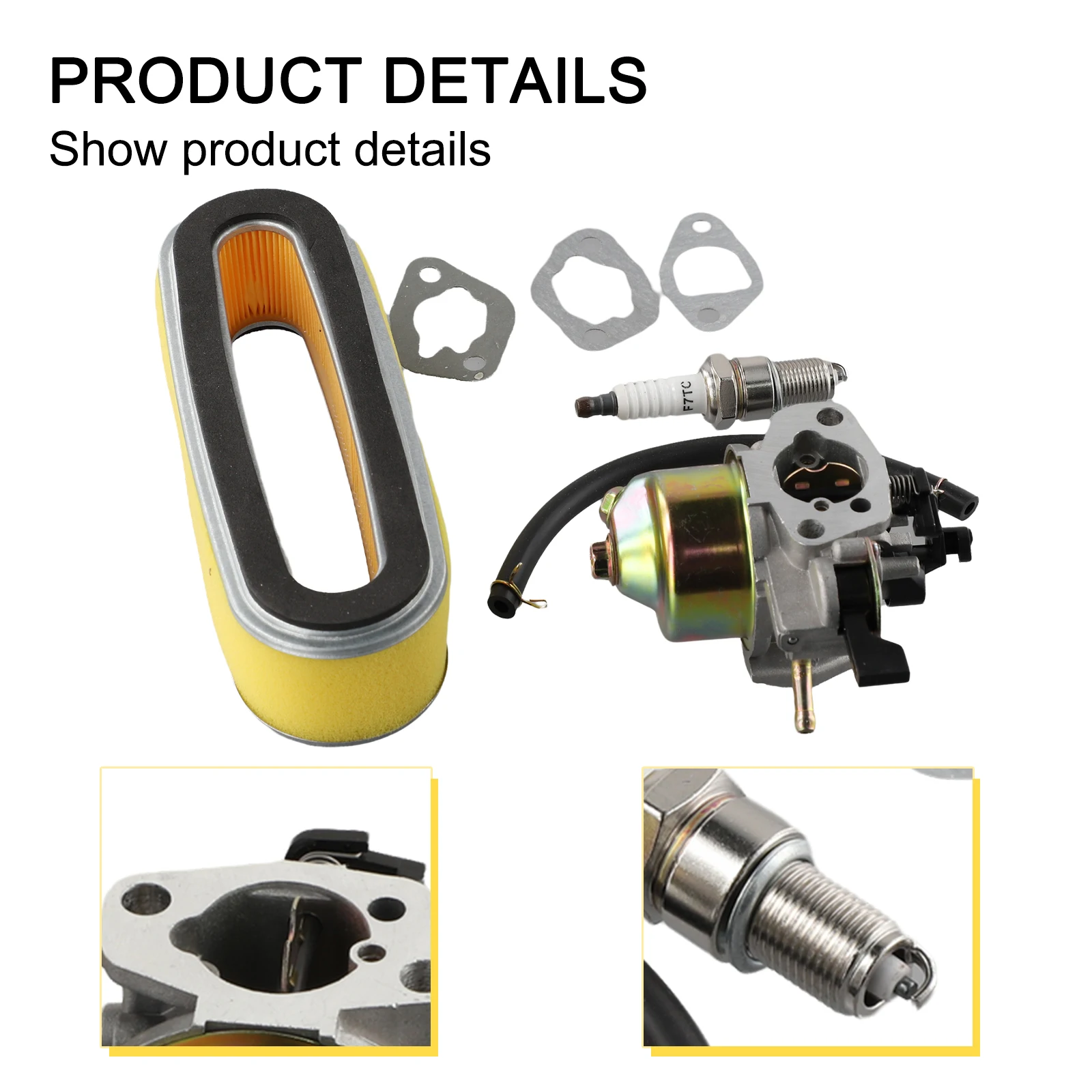 

Карбюратор для газонокосилки Honda HR216 HRA216 HRC216 GXV160, 1 комплект