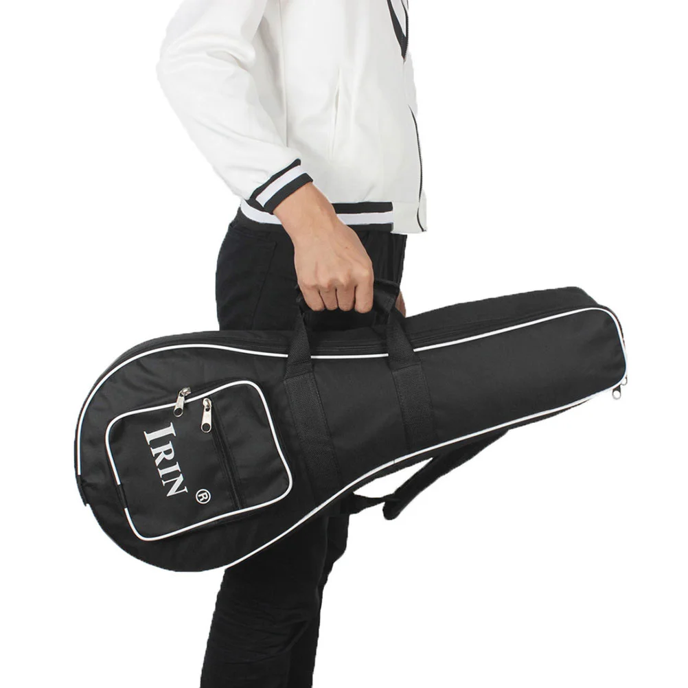 

Mandolin Case, Simple Type Mandolin Bag, Instrument Storage Case ( Black )