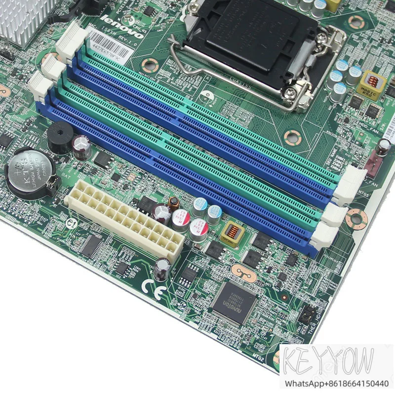 Q65 마더 보드, 1155 핀 통합 그래픽 카드, DDR3 메모리, IS6XM 듀얼 PCI 11200854