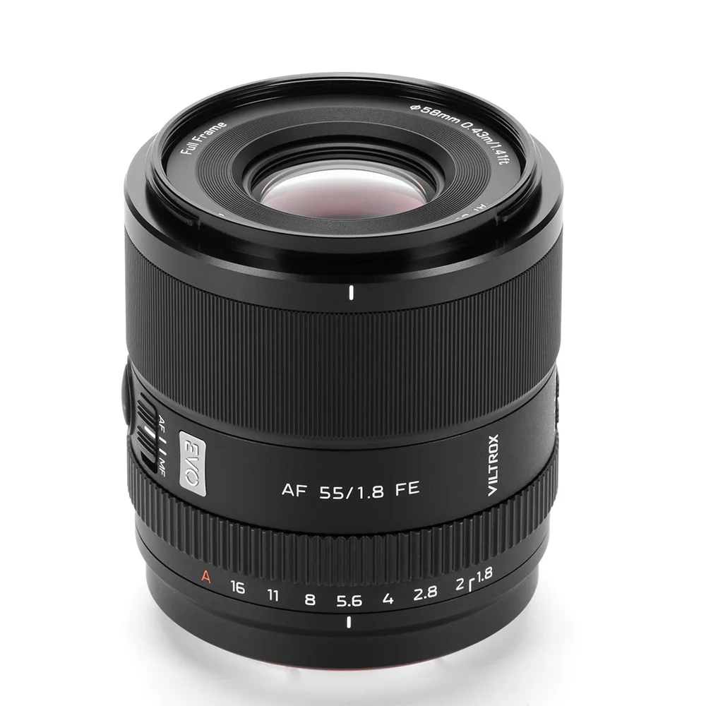 VILTROX 55mm F1.8 AF EVO STM 풀프레임 인물 렌즈 ( E, 니..