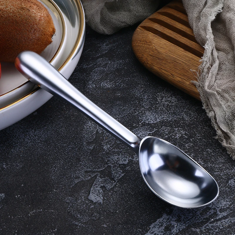 Cuillère À Boule De Crème Glacée En Métal, Cuillère À Crème Glacée À L'Épreuve Des Bâtons D