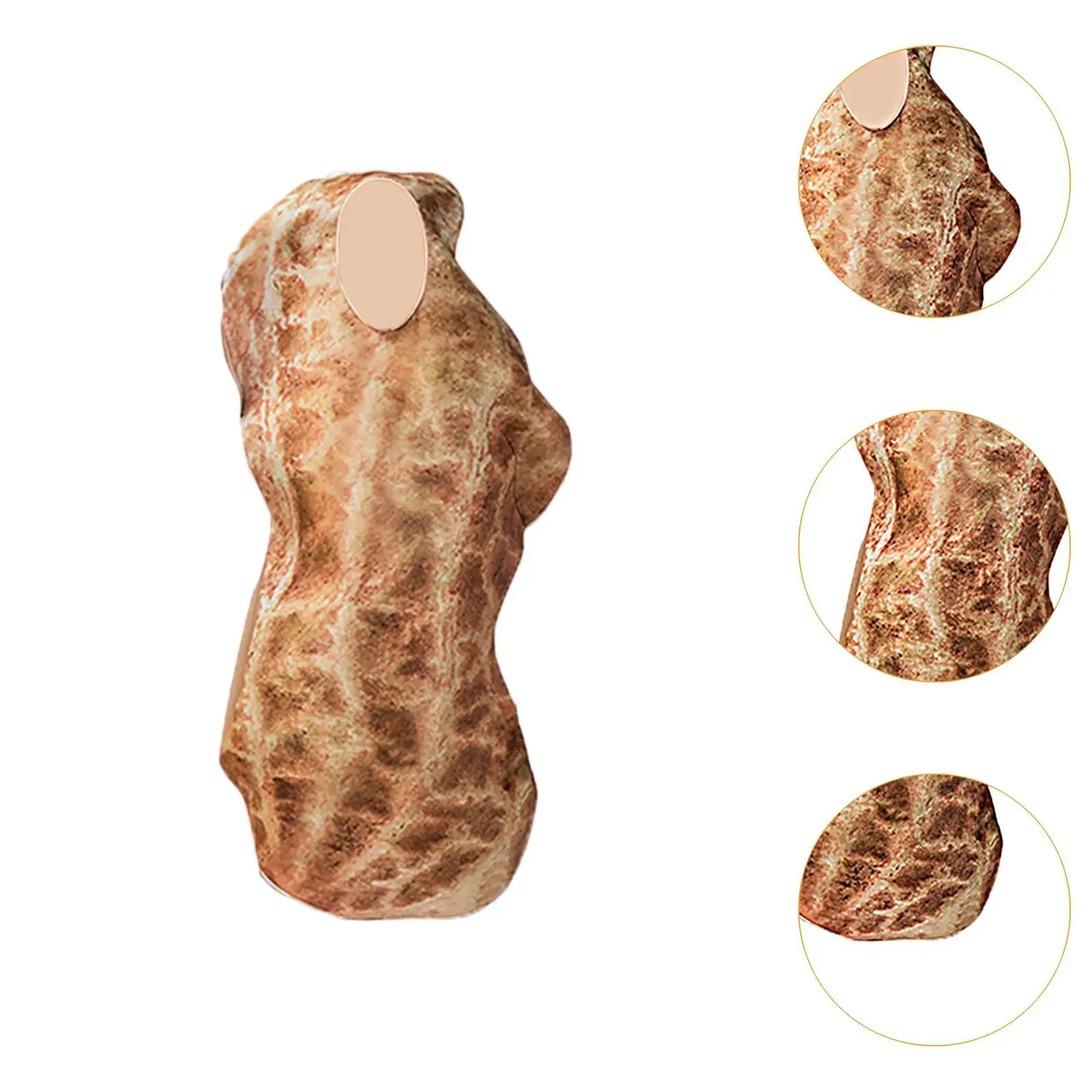 Peanut Costume Outfit for Carnival Theater Stage Themed Parties Role Play
