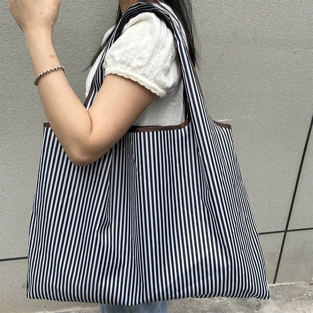 Eco-Friendly Reusable Waterproof Tote Bag - Spacious Sustainable Handbag