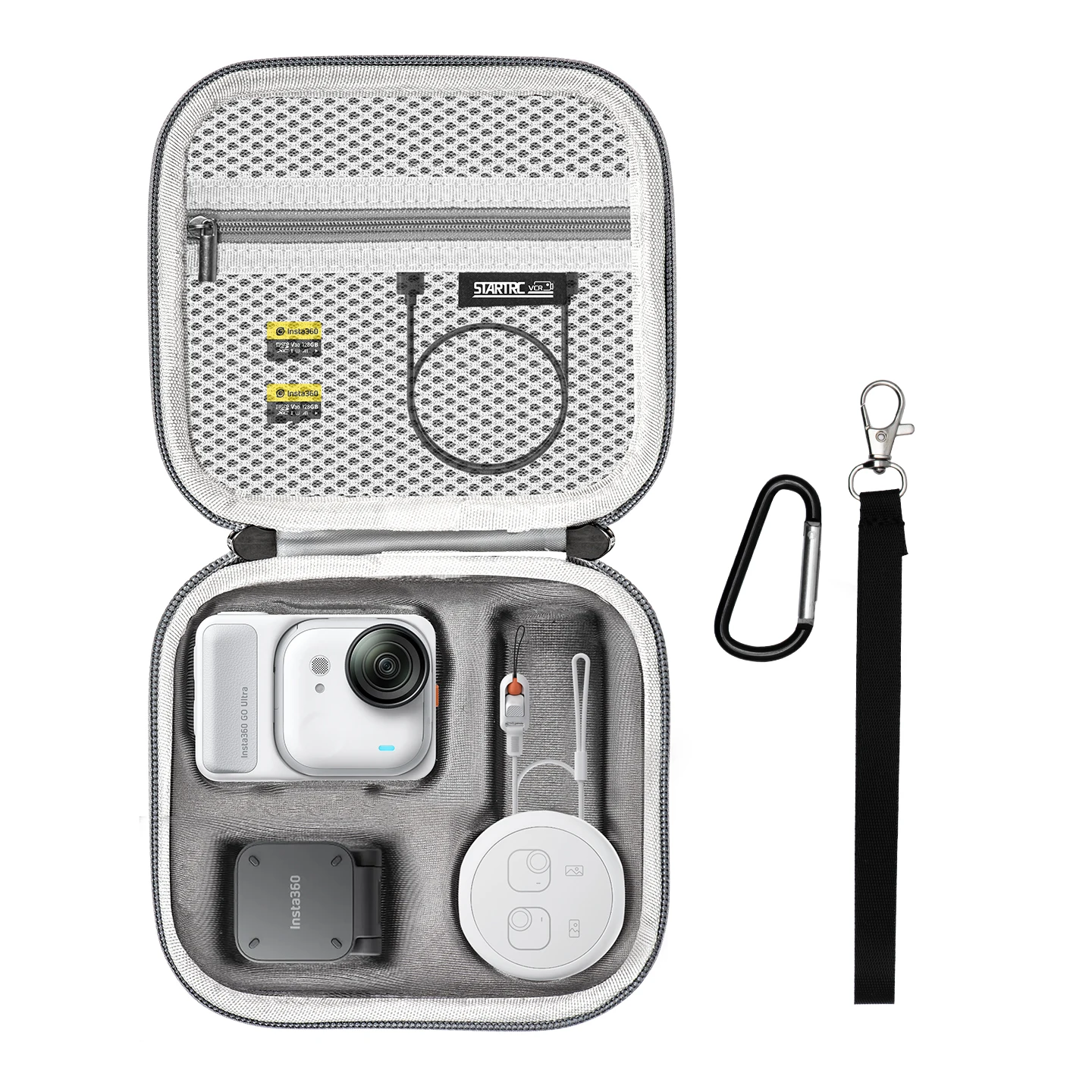 Sac de transport PU pour Insta360 GO Ultra - Étui de rangement