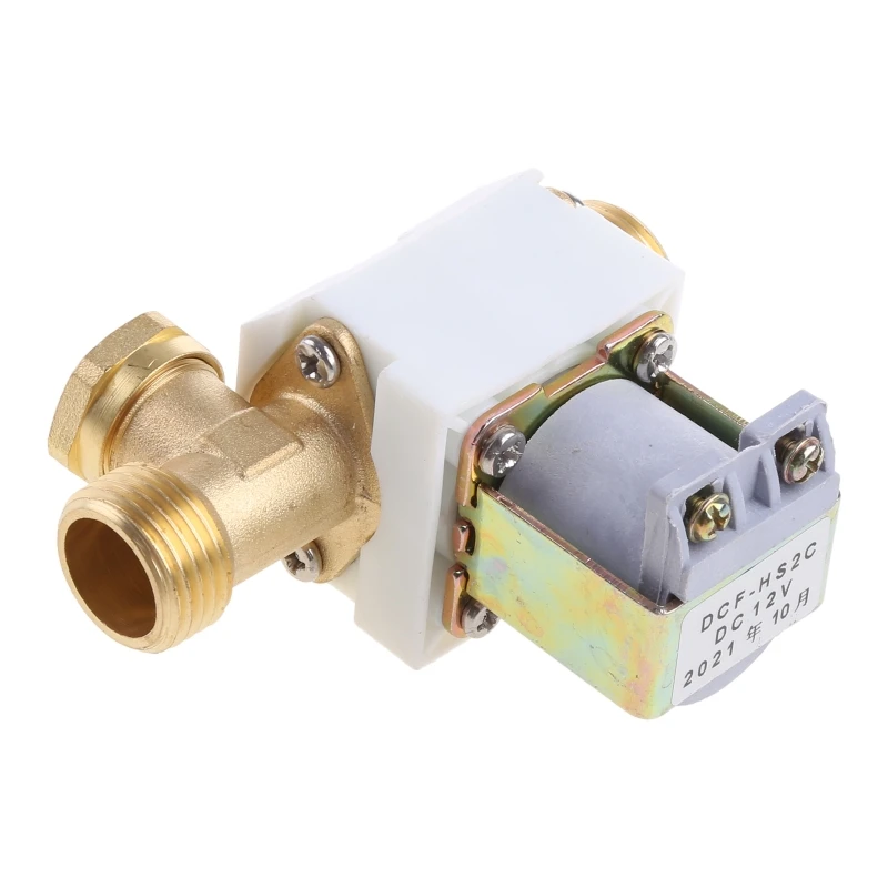 1/2" Electric Solenoid Valve For Water Air N/C Normally Closed DC 12V New