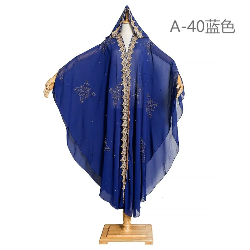 Women Plus Size African Dresses Boubou Nigerian Clothes Ankara Dashiki Kaftan Robe Djellaba