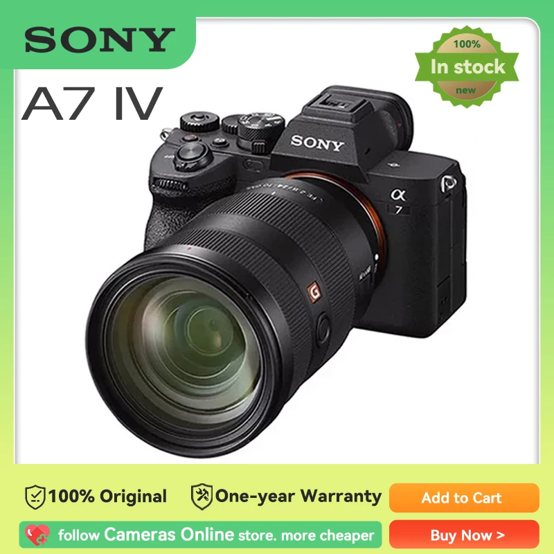 Sony Cámara sin espejo con lente intercambiable de fotograma completo Alpha  1