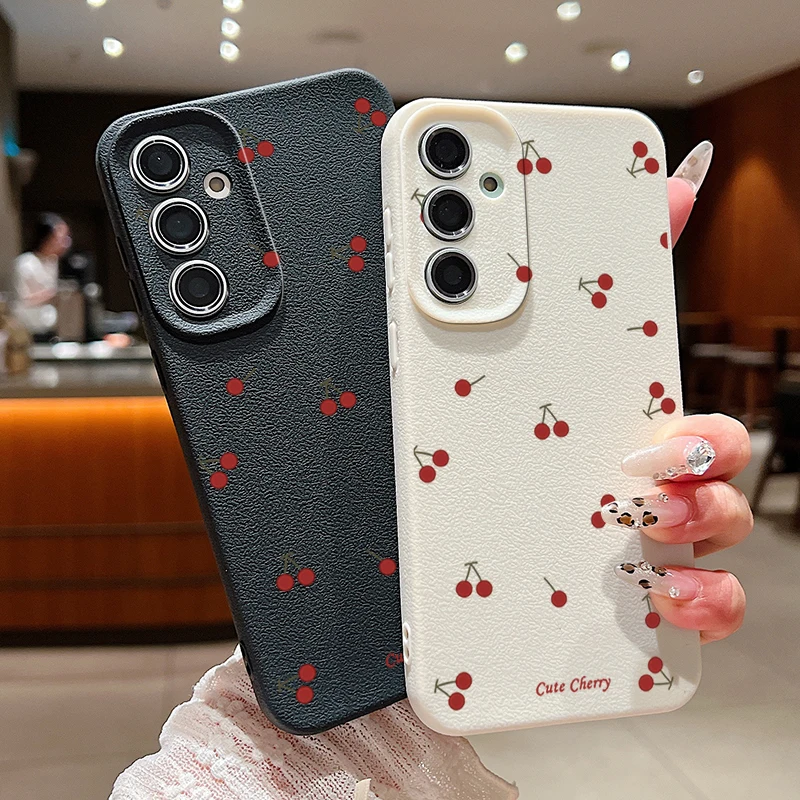 Cute Cherry Phone Case - Ultra Slim Design with Vibrant Cherry Pattern