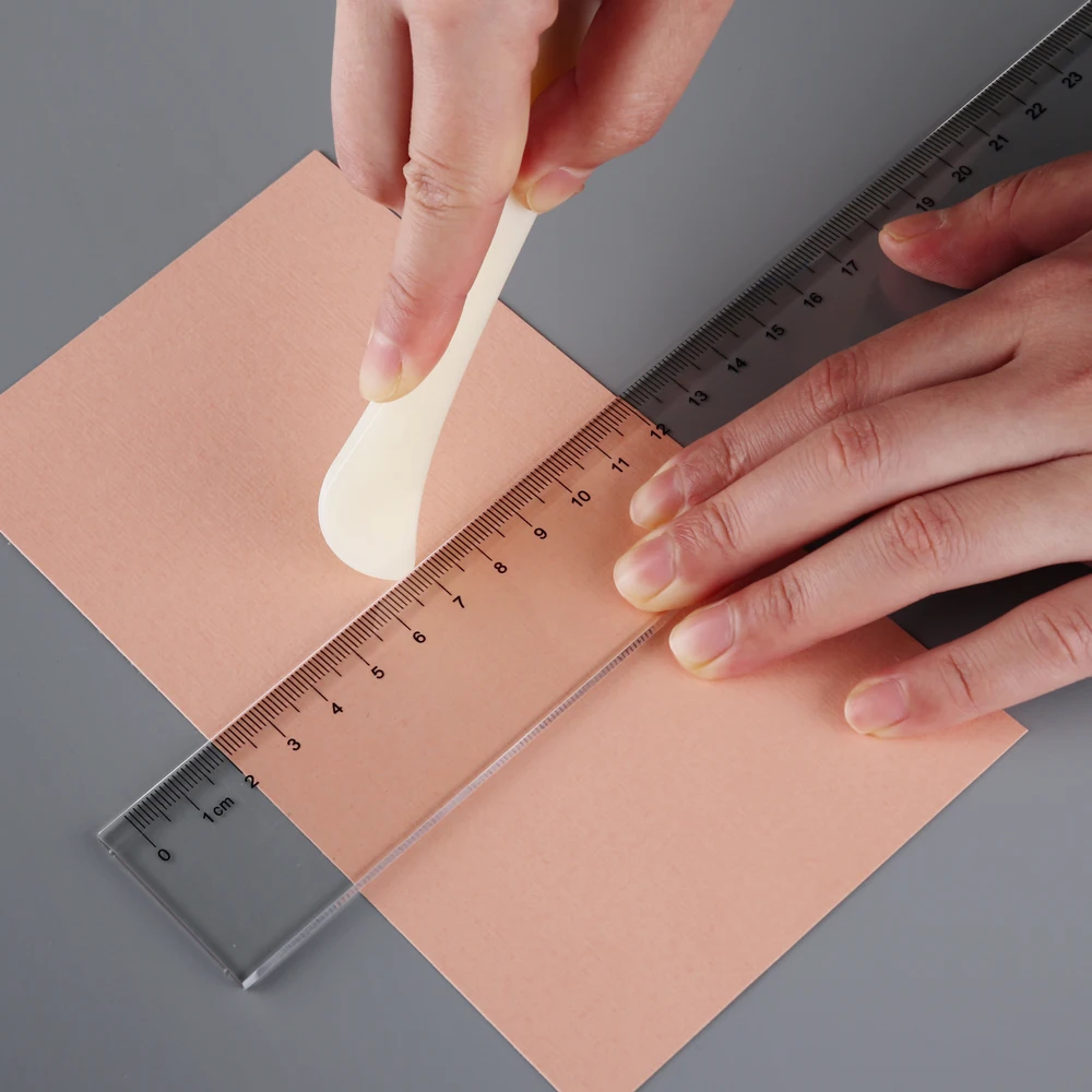 Paper Creaser and Bone Folder for Creating Crisp Folds Scoring Creasing Paper Handmade Craft Tool DIY Scrapbooking Supplies - 4