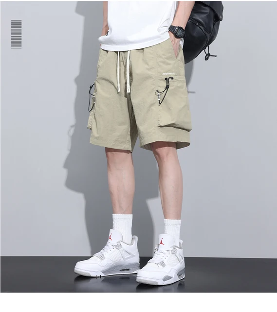 【BAON】Tumyu Banding Bermuda Cargo Pants BAON (バオン) - トゥミューバンディングバミューダカーゴパンツ