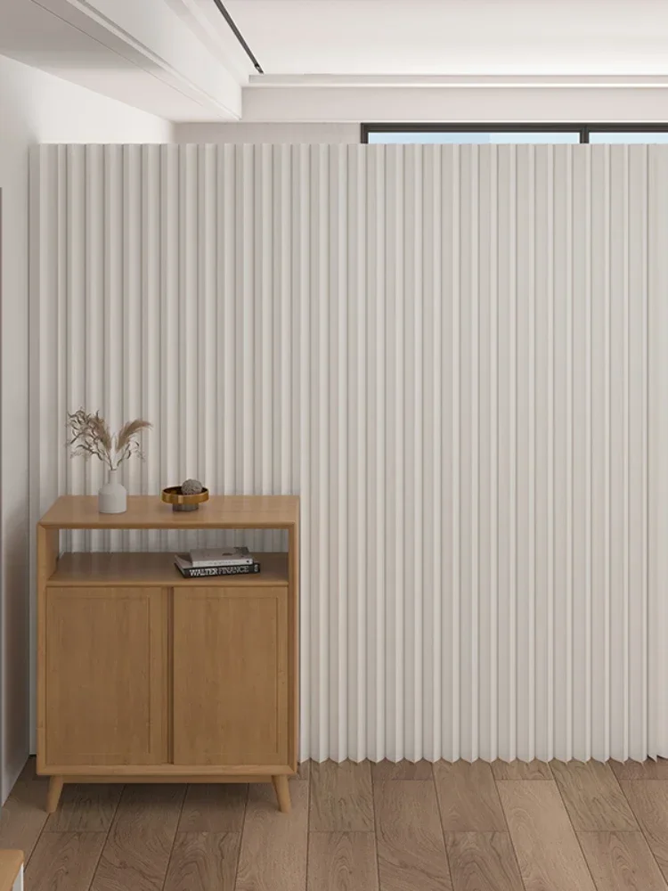Nordic Fashion Waterproof Paper Screen Partition Wall Office Baffle Exhibition Clothing Store Live Room Folding Partition Wall