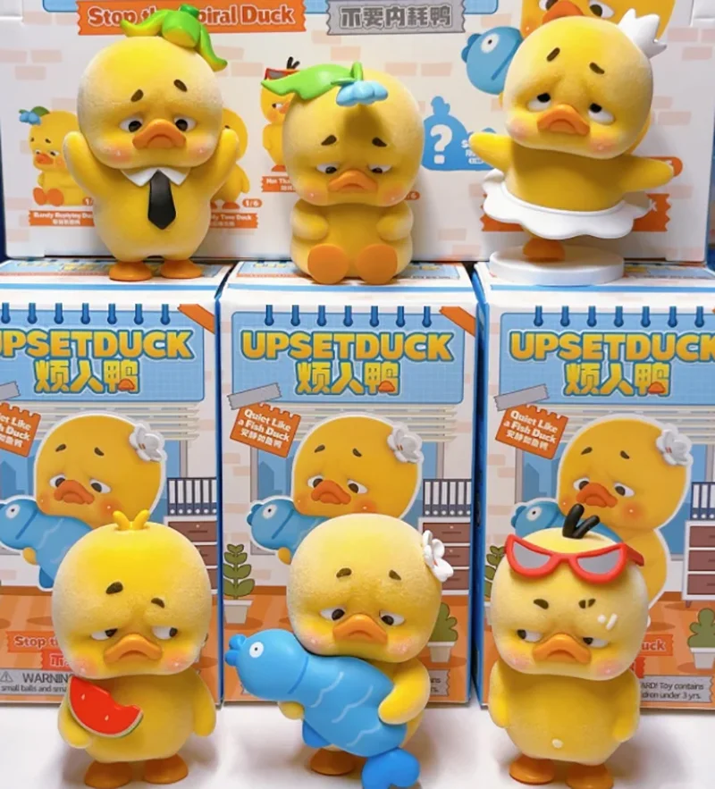 Mystical Spiral Duck Surprise Blind Box - Trendy Kawaii Collectible Figurine Gift