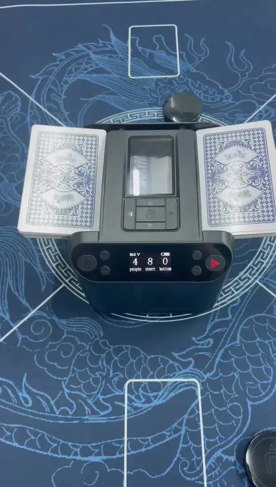 自動カードディーラー、充電式カードシャッフル シャッフルディー