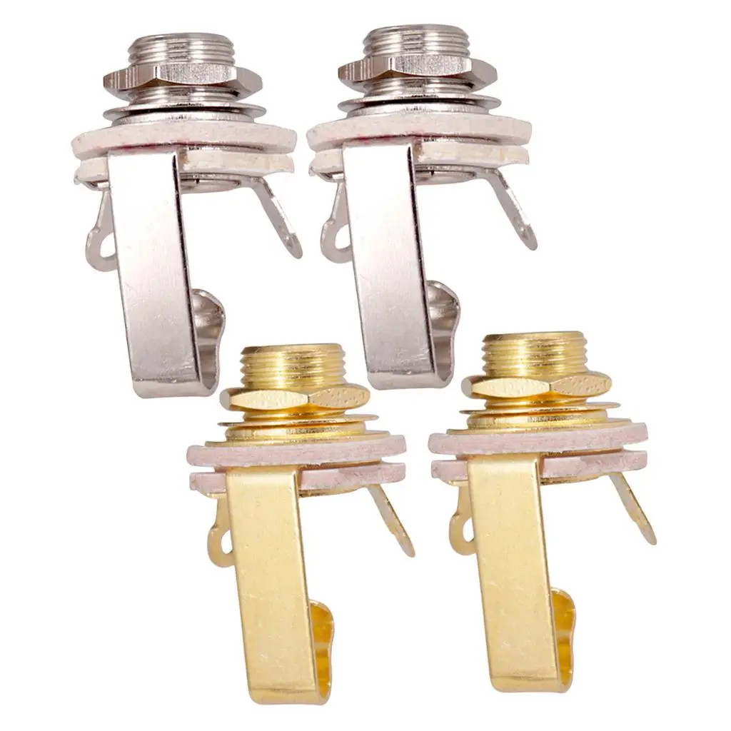 

String Instrument 6.35mm 1/4'' Guitar Socket Plug Output for