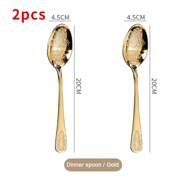 2pcs dinner spoons B