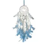 Handmade Indian Dream Catcher Hanging with Rattan Bead Feathers Wall Car Decoration Ornament Dreamcatcher Children living Room 4