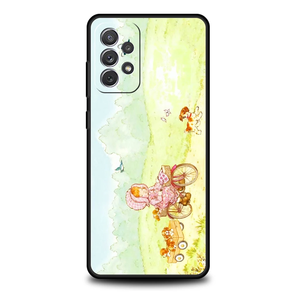 Sarah Kay Girls Cute Soft TPU Phone Case