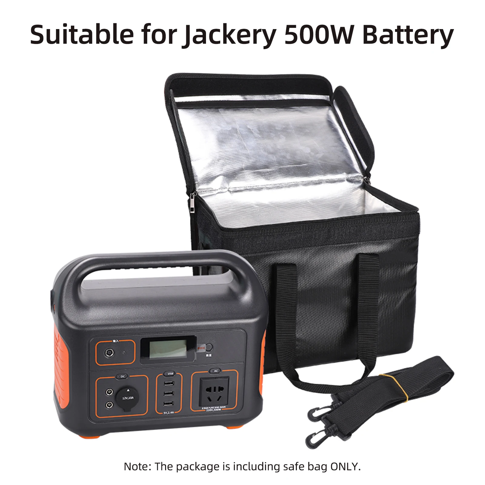 Handheld Portable Explosionproof Lipo Battery Safe Bag Guard Fireproof Storage 