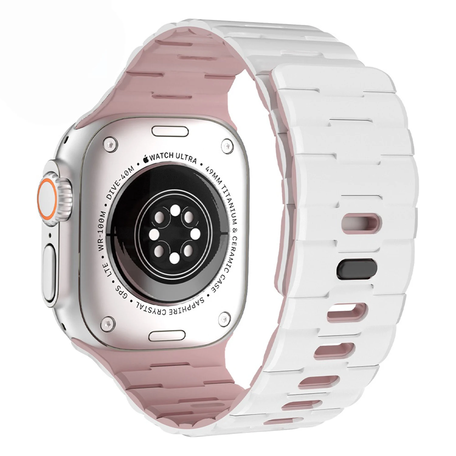 Magnetic Sport Silicone Bracelet iWatch Strap