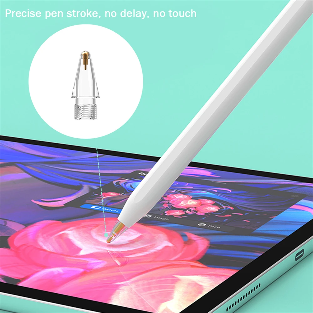 ü  Ap ple Pencil Gen 1/2 iPad Stylus Pen Nib Clear
