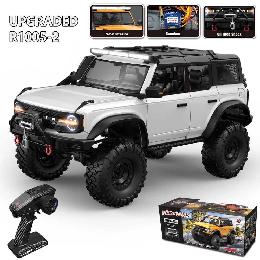RC クローラー 1/10 Rc カー 4WD RTR HB R1001 Huangbotoys HB R1001 1/10 scale 2.4G off-road remote control