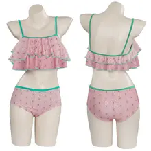 

2022 New Ghost Slayer Swimsuit Cosplay Anime Costume For Woman Summer Swimwear anime Cosplay Outfits