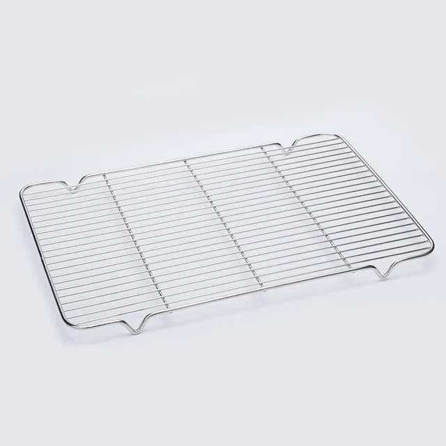 Stainless Steel Barbecue Cooking Mesh Shelf  Stainless Steel Baking Rack  Oven - Baking & Pastry Tools - Aliexpress