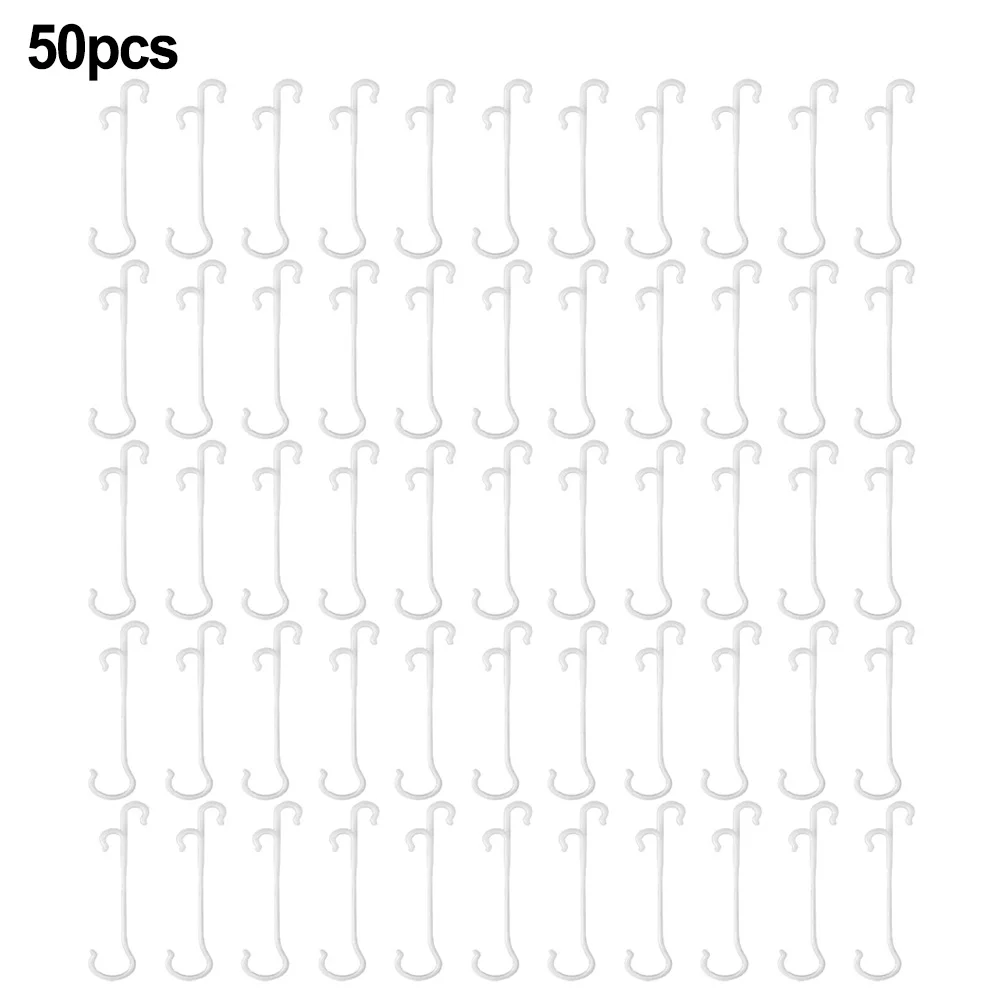 50-100Pcs-13CM-Tomato-Support-J-Hooks-Plant-Support-Vegetable-Clips-To-Prevent-Tomatoes-Fruit-Cluster.jpeg 50/100Db 13 Cm -Es Paradicsomos Tartó Jogok Növények Támogató Zöldségklipek, Hogy Megakadályozzák A Paradicsom Gyümölcscsoportját, Megcsípje Vagy Esjen - Image 3