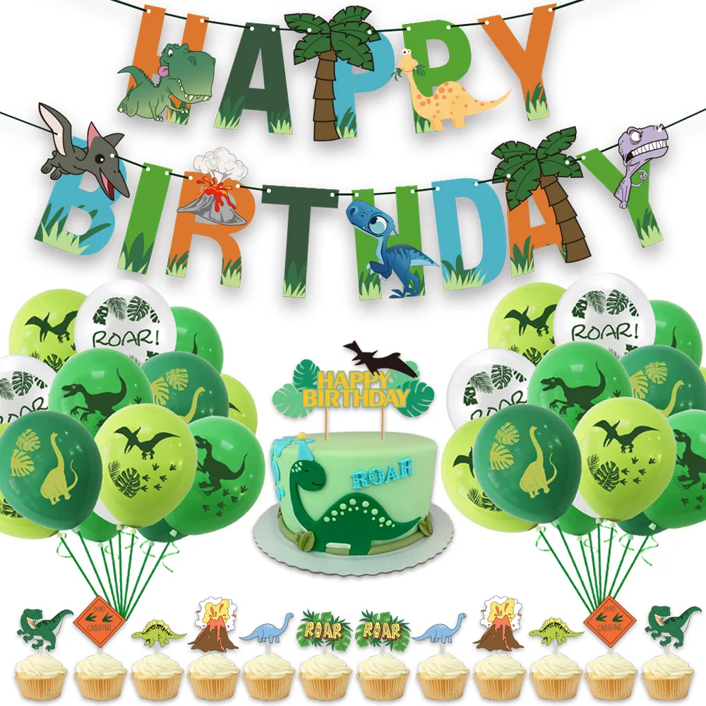 Dinosaur Birthday Set 6