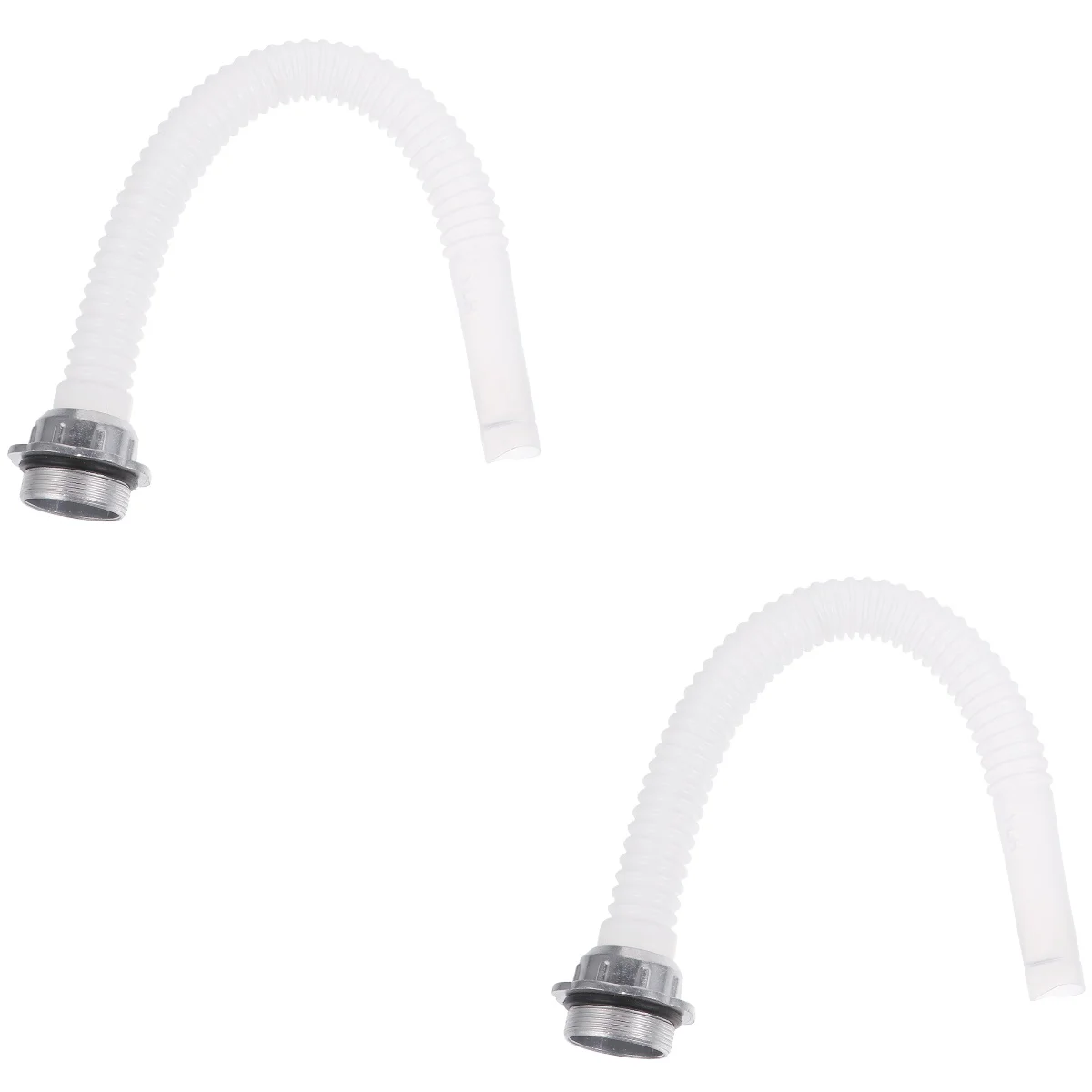 

2pcs Aluminum Jerry Can Spout Flexible Fuel Can Nozzle Accessories for Jerry Cans