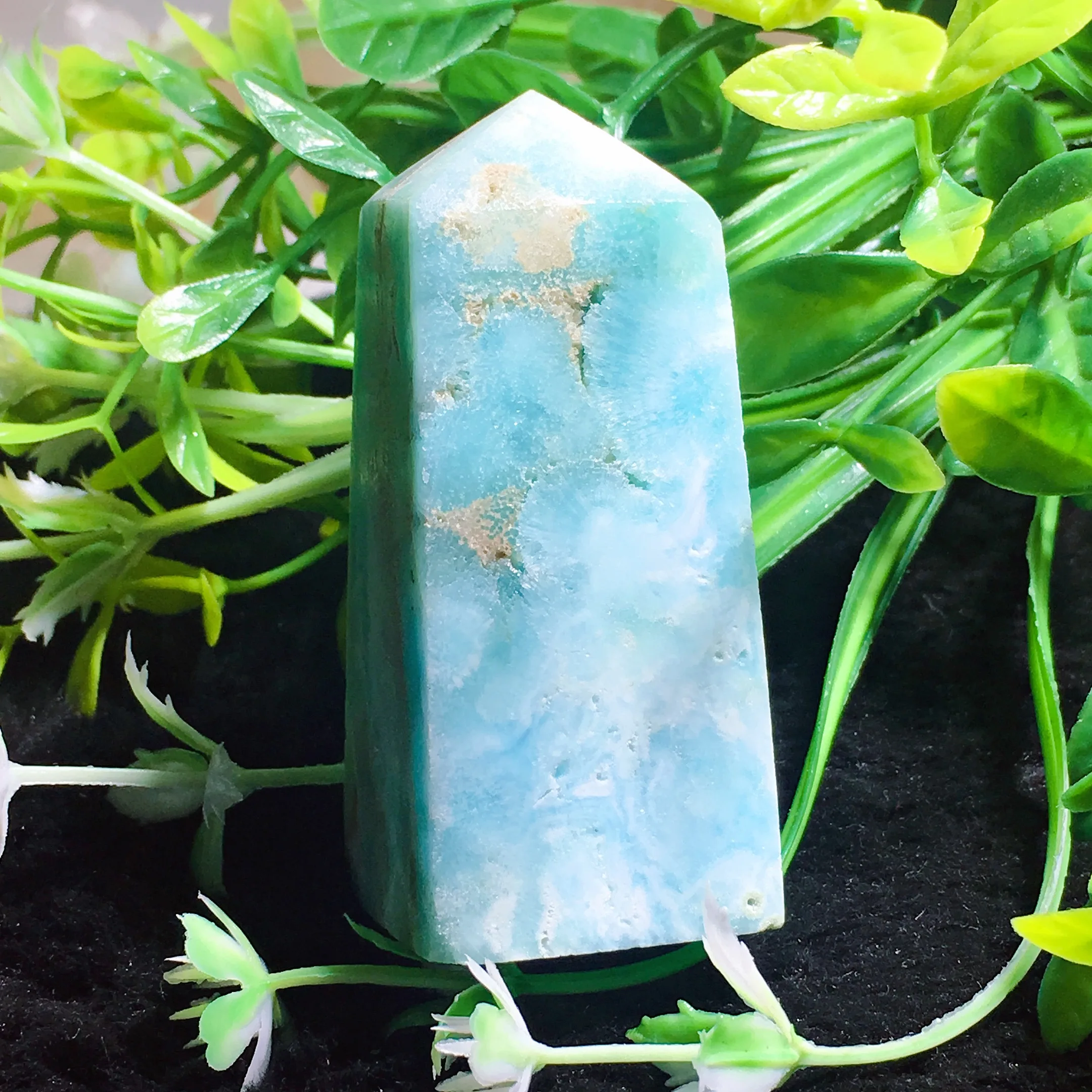 Blue Aragonite Tower 2426