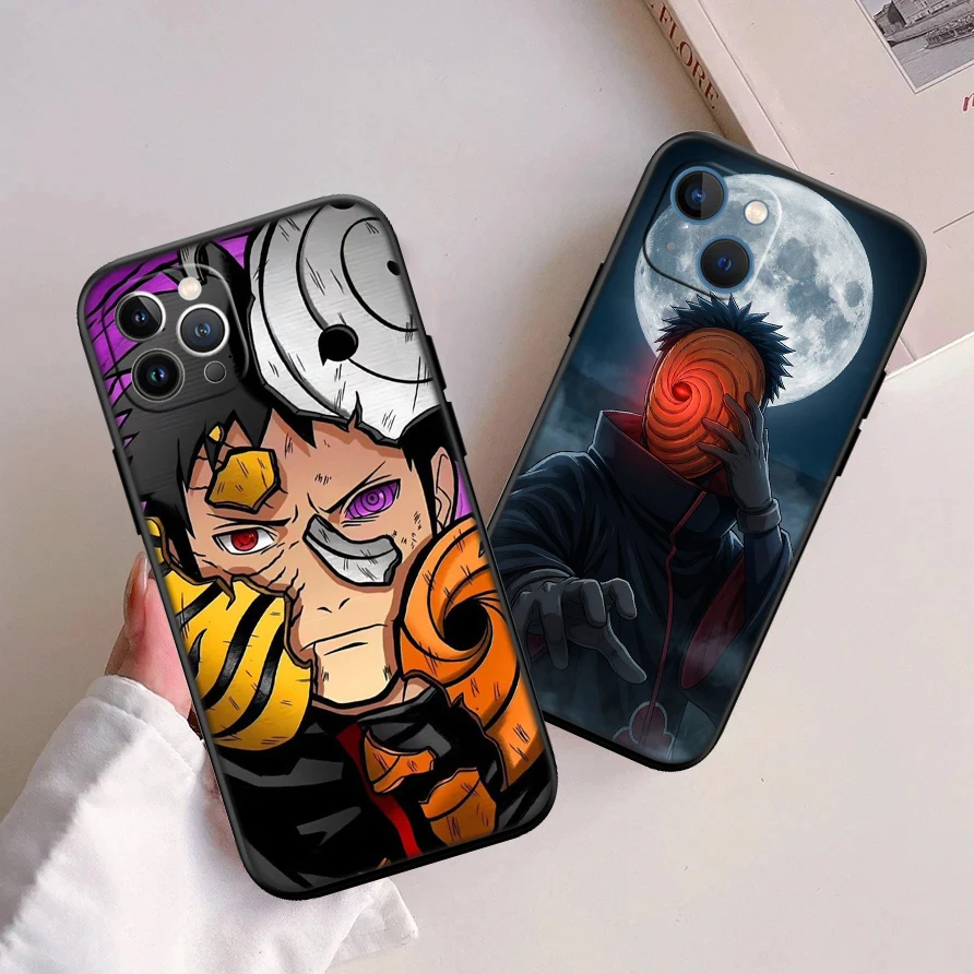 Premium Uchiha Obito Naruto Graphic Phone Case