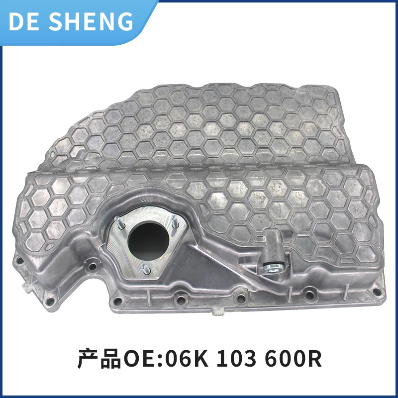 Oil Drain Pan 06K103600R For A1 A3 Q2 TT VW Golf MK7 GTI Sharan Tiguan Touran Passat Skoda All Aluminum Alloy Improved Oil Tray Waste Oil Pan