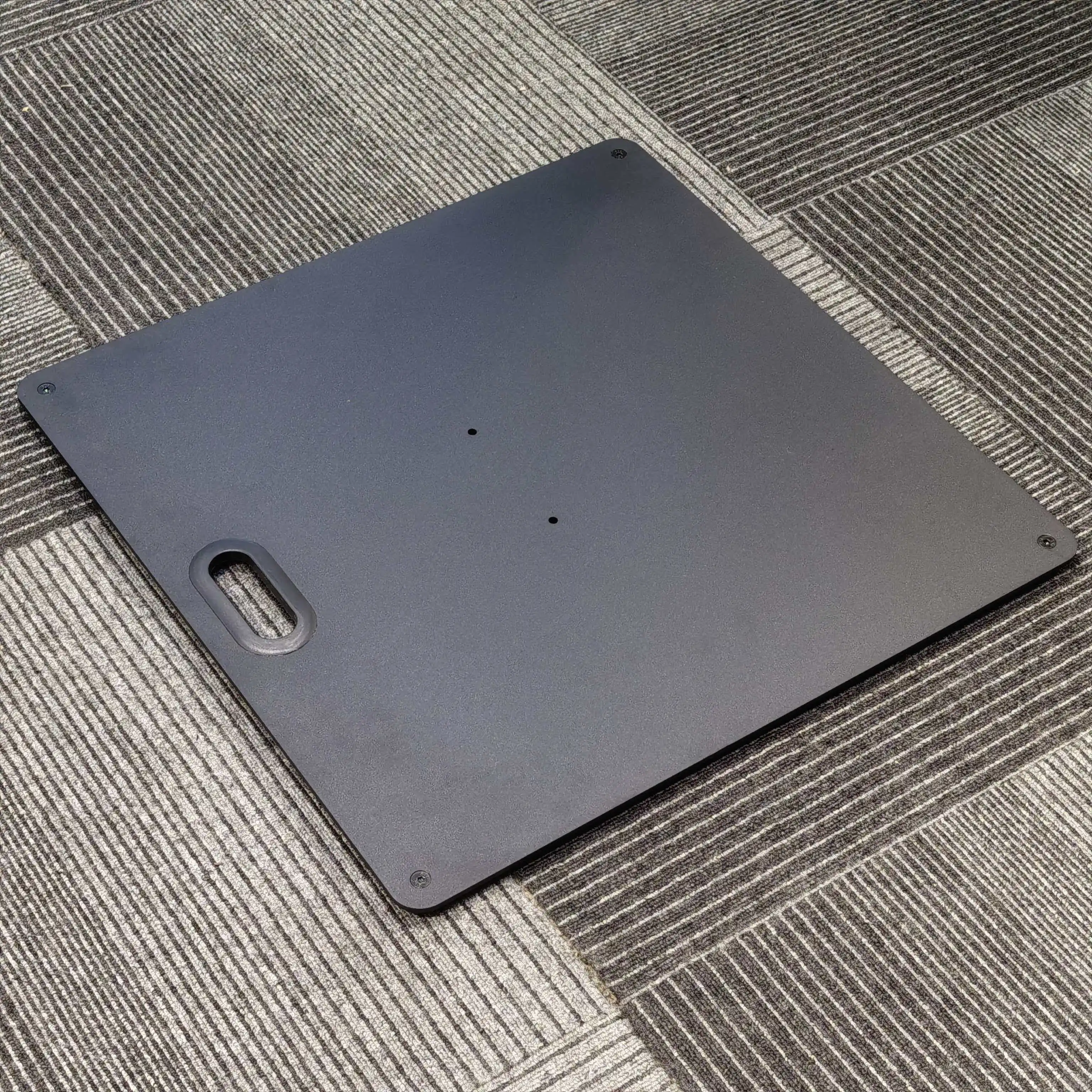 SYVA65 Hochleistungs-Stahlgrundplatte 530x530mm für Lautsprecherständer, 5mm dick, professionelles Bühnenzubehör – Detail 16