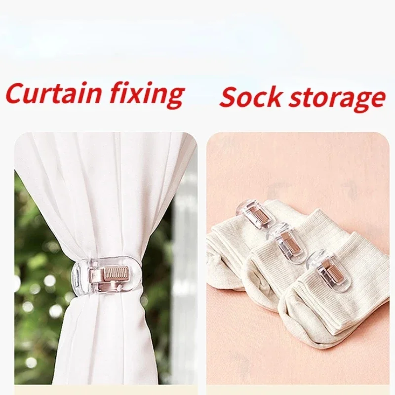 4/6PC New Bed Sheet Quilt Clip Anti Slip Quilt Holder Fixator Grippers Duvet Cover Needle Free Safety Easy To Unlock Organizer