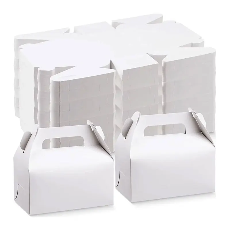 10/30pcs Kraft Paper Gift Box Containers Perfect for Packaging, Wedding, Party, Birthday Decorations and Small Business Supplies
