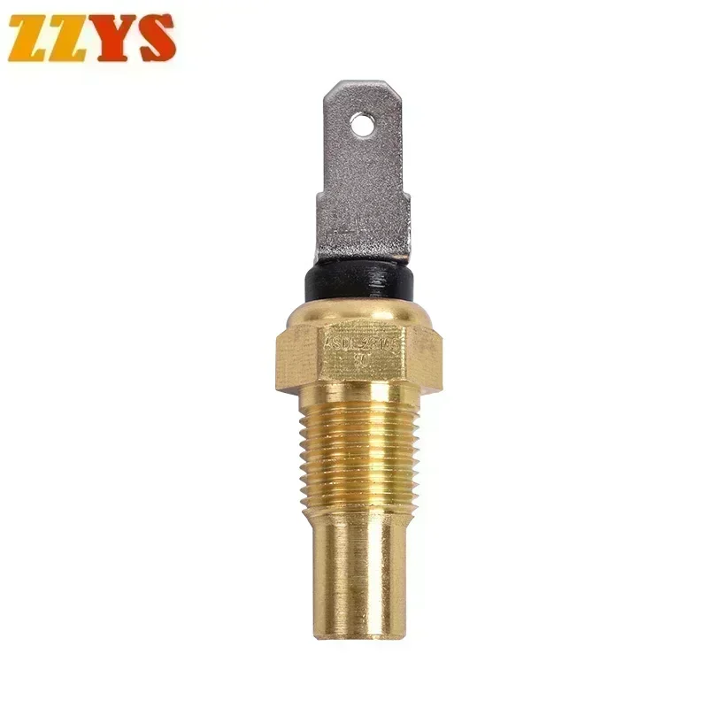 Motorcycle Water Tank Temperature Sensor Control Switch Assy Radiator Cooling Fan Thermo For KAWASAKI KMX125A KMX125 KMX 125 A12