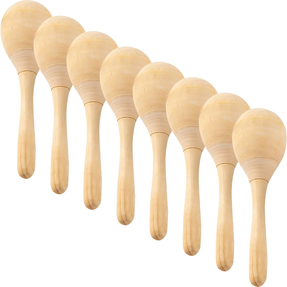 

Игрушка Maracas, необработанная, легкая, стойкая, искусственная музыка, игрушка для просвещения, деревянные игрушки Maracas для малышей