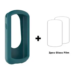 Silicone GPS Bike Computer Protective Case Cover with Screen Protection Film for Garmin Edge 1030 (Duck case film)